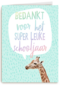 Bedanktkaart juf meester voor het super leuke schooljaar