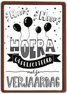 zwart wit ballonnen voor je verjaardag