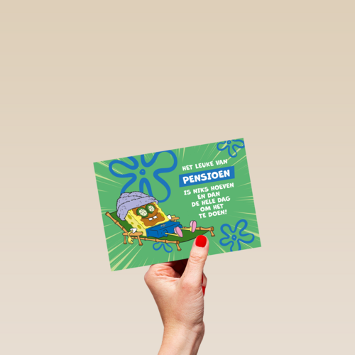 Spongebob Pensioen