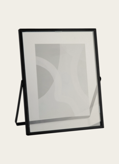 Fotolijstje Zwart Metaal 25 cm