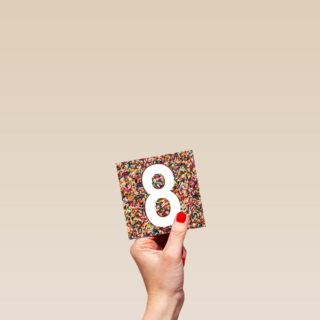 prodo design confetti 8 jaar