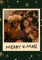 kerstkaart fotokaart merry x mas