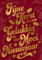 Kerst En Een Gelukkig En Mooi Nieuwjaar