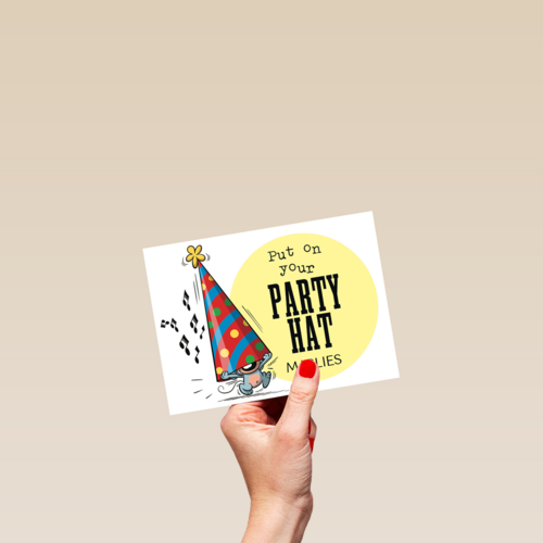 funny mail put on your party hat