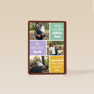 fotokaart verjaardag man 3 fotos