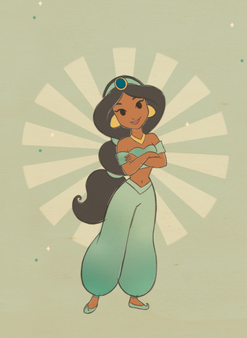prinses kaart disney blanco jasmin