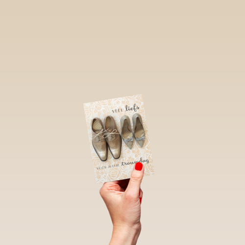 huwelijksjubileum schoenen
