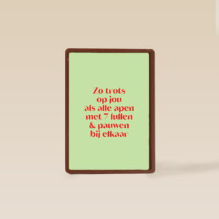 andC Zo trots op jou