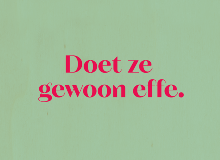 andC Doet ze gewoon effe