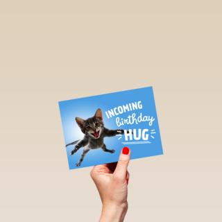 incoming birthday hug