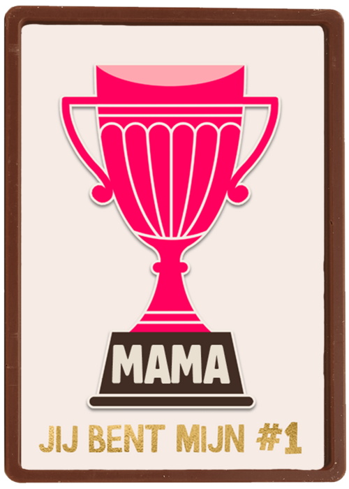 Complimentkaart mama jij bent mijn nummer 1