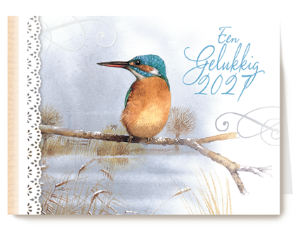 Nieuwjaar 2027 Vogel winter