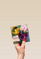 felicitatie met bloemen