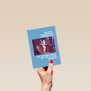 Tinkerbell Enough about me birthday