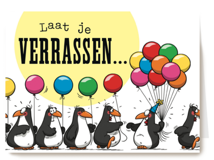 funny mail laat je verrassen ballonnen