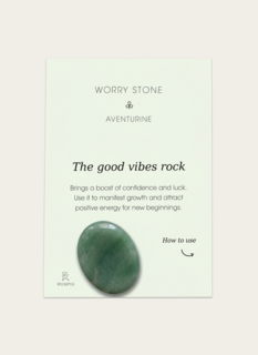 Worry Stone Aventurijn