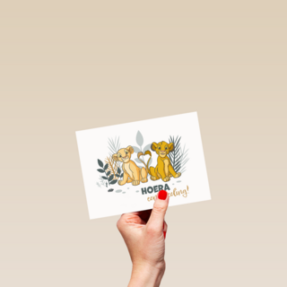 hoera een tweeling met simba en nala