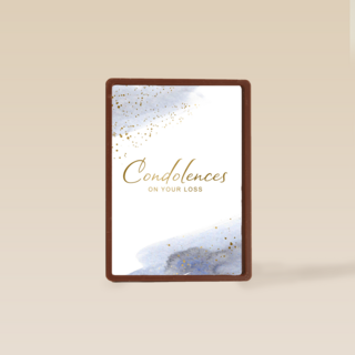 condolences with your loss