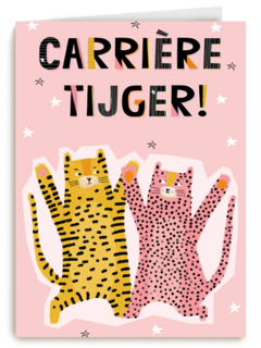 promotie kaart carriere tijger