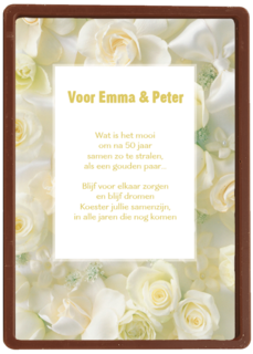 prachtige witte rozen om het samen zijn te vieren