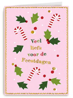 Kinderpostzegels - Zuurstok & hulst