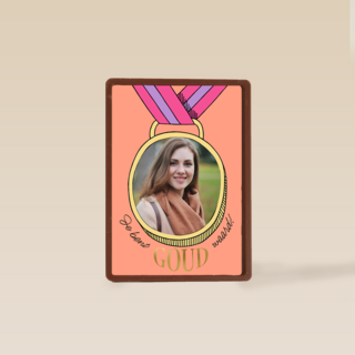 Jij bent goud waard fotokaart