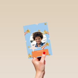 Communie Lentefeest uitnodiging fotokaart
