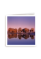 blanco kaart olifanten reflectie
