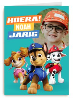 Paw Patrol Hoera Jarig