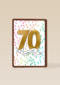 Verjaardagskaart 70 jaar en super lief