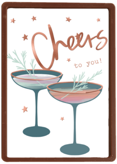 cheers to you with cocktails