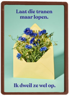 condoleance kaart andc laat die tranen maar lopen