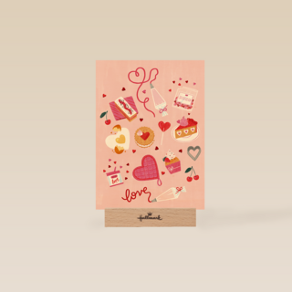 Valentijn liefde taarten