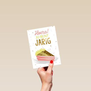 hoera taart jij bent jarig