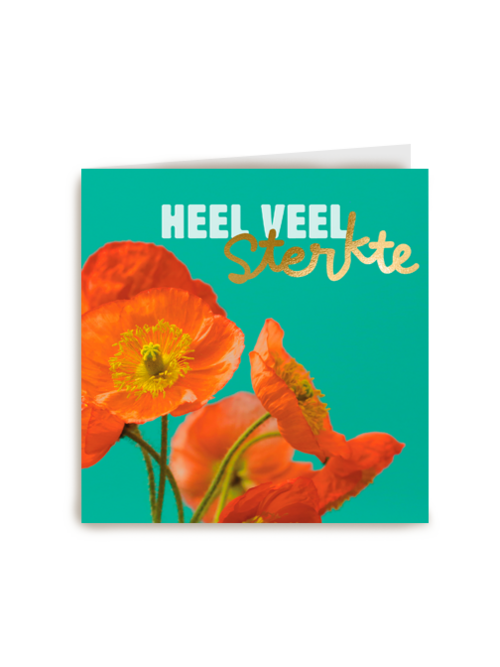 Sterkte kaart klaprozen heel veel sterkte
