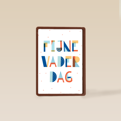 Vaderdag kaart stijlvol designs