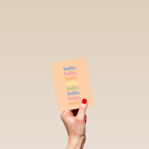 geboorte felicitatie andc baby regenboog