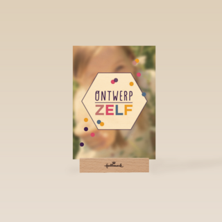 ontwerp het zelf kaart portret