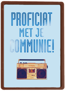 Proficiat met je communie Boombox