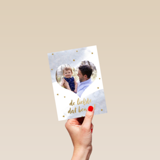 fotokaart vader de liefste dat ben jij