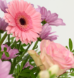 Boeket Bloemen Roze Glimlach