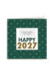 Happy 2027 Fotokaart Groen Met Witte Stippen
