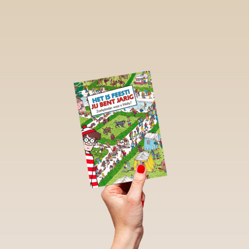 verjaardag kaart kind waar is wally