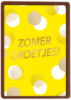 zomer kaart klassiek zomer groetjes