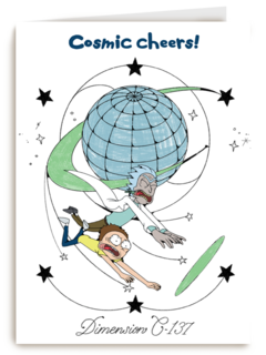 Rick Morty Cosmic Cheers