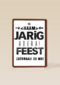 jarig hoera feest