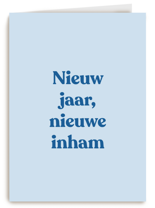 verjaardagskaart man grappig nieuw jaar nieuwe inham
