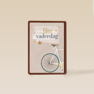 Vaderdag fijne vaderdag fiets
