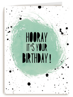 hooray hooray its your birthday