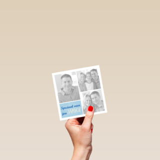 fotokaart fotocollage speciaal voor jou jarige